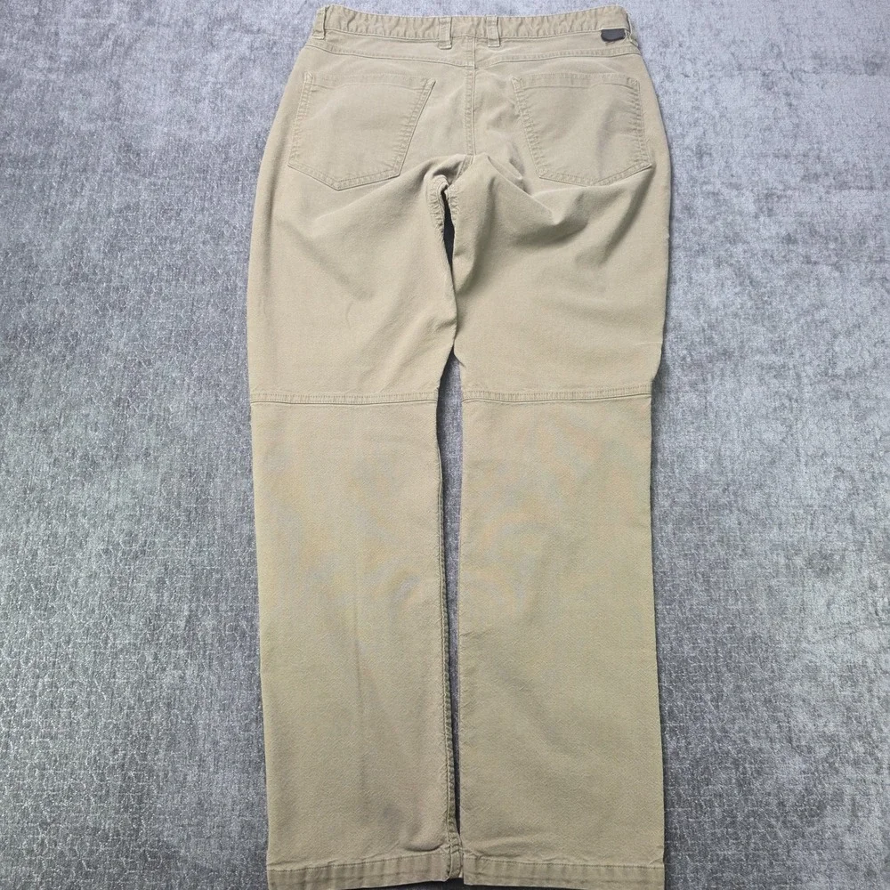 The North Face Motion Pants Men 32x30 Flex Canvas Articulated Hiking Trail Green
